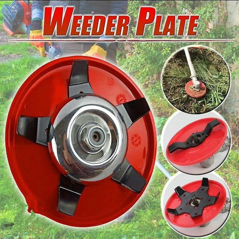 Set 3 piese, accesoriu motocoasa cu 2 discuri pentru indepartare buruieni si plivit iarba