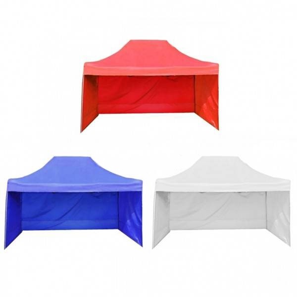 Pavilion pliabil de gradina 2.5 x 2.5m cu 3 pereti