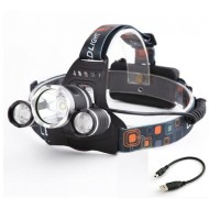 Lanterna frontala LED 3 in 1 T6 50000W