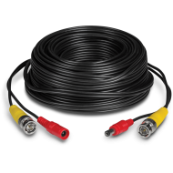 Cablu sertizat BNC+DC pentru camere supraveghere CCTV, 15 metri