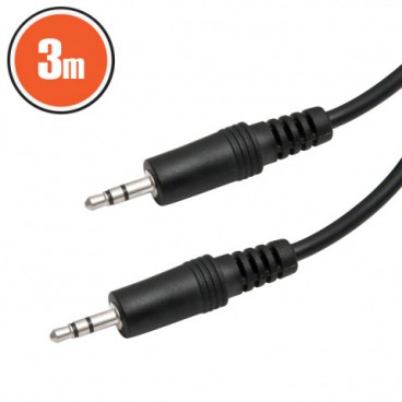 Cablu JACK-JACK fisa 3.5mm lungime 3 Metri